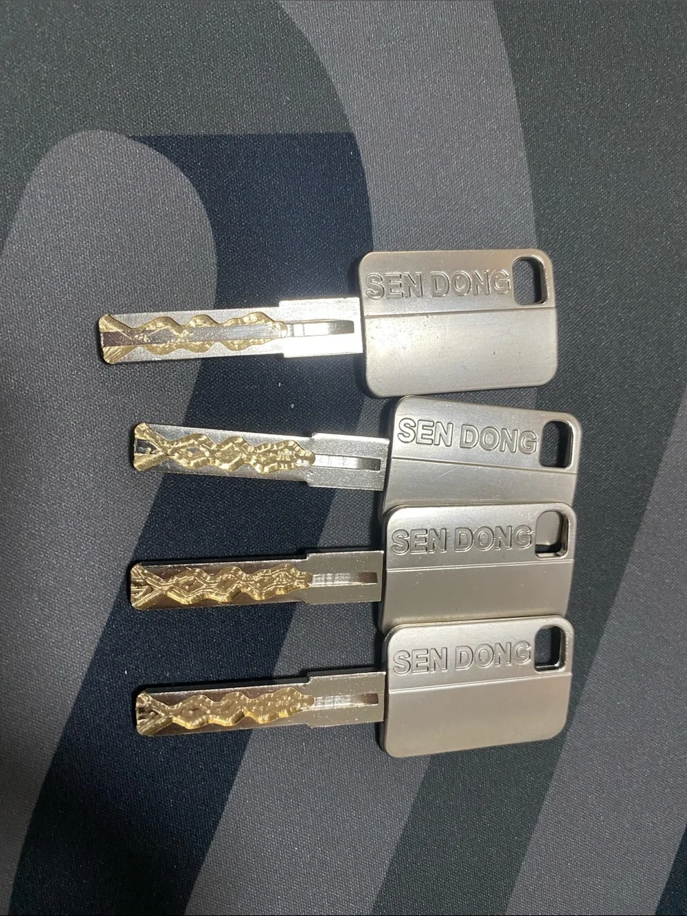 Silver & Gold Key Set — 4-Pack Key Blanks